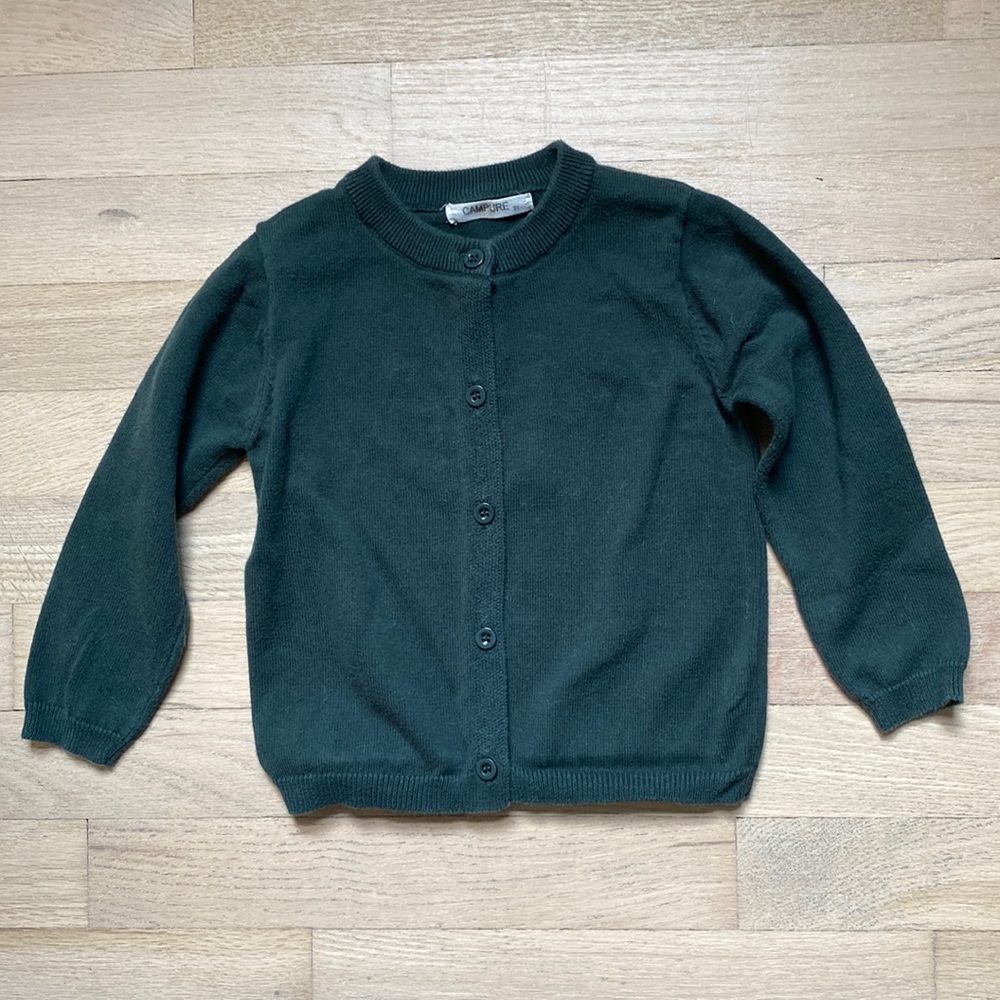 Green Campure Cardigan